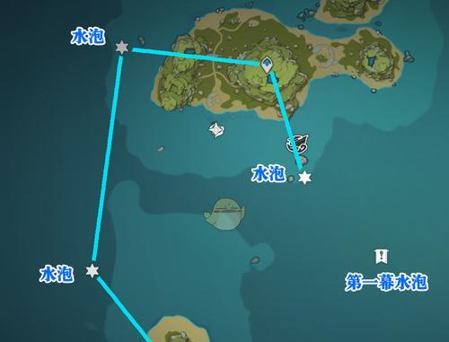 《原神天降之星挑战位置解析》（探寻天降之星挑战位置）  第1张