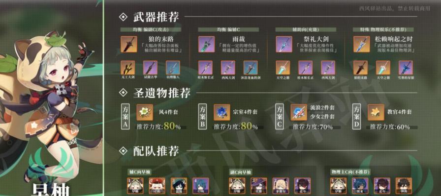《原神五郎最佳武器选择大揭秘》（五郎武器选择解析）  第1张