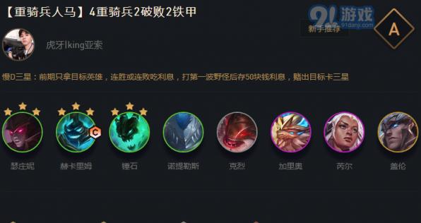 云顶之弈115版本最新最全上分阵容攻略（掌握最强阵容）  第1张