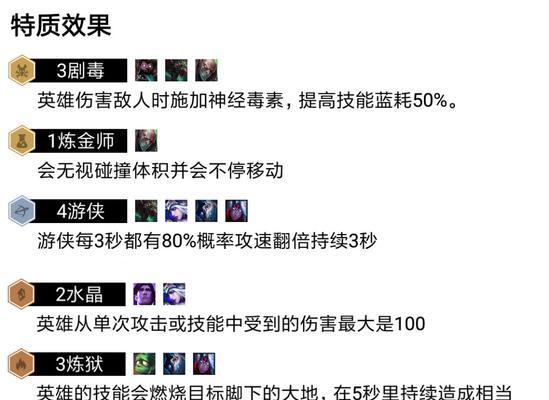 《云顶之弈炼狱游侠玩法详解》（全面了解炼狱游侠）  第2张