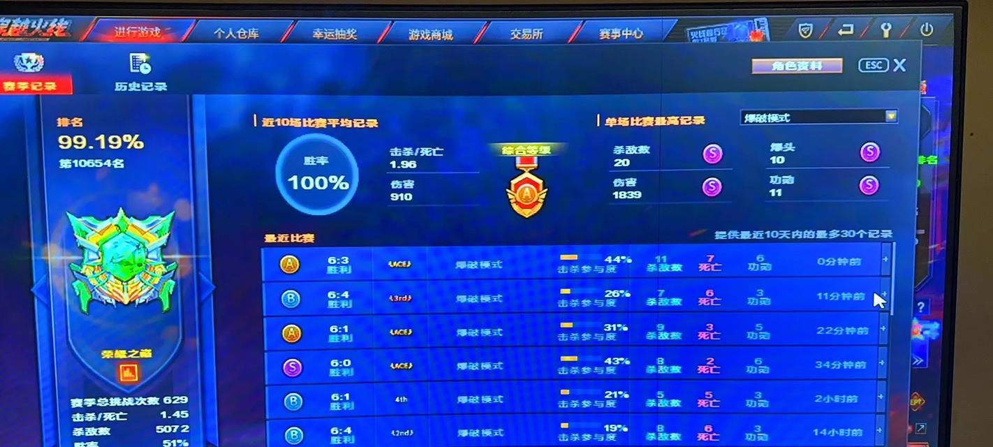 cf隐藏战绩的方法是什么？  第2张
