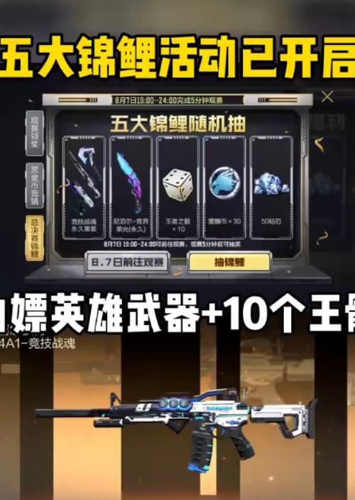 CF锦鲤活动如何领取？领取锦鲤活动奖励的步骤是什么？  第1张