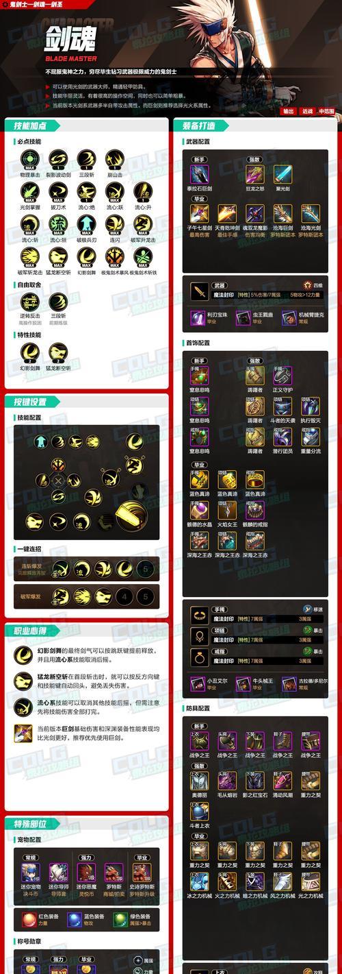 剑魂40级技能一段的达成条件是什么？  第1张