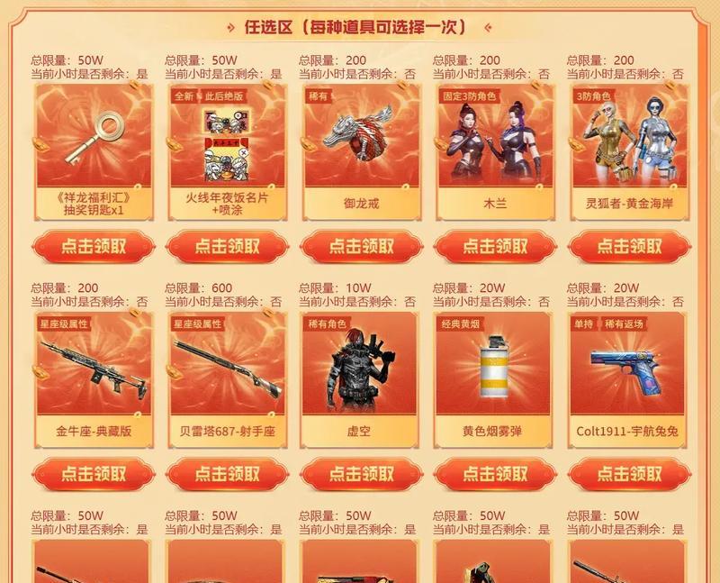 cf过年活动全金翻牌需要多少钱？翻牌有什么奖励？  第1张
