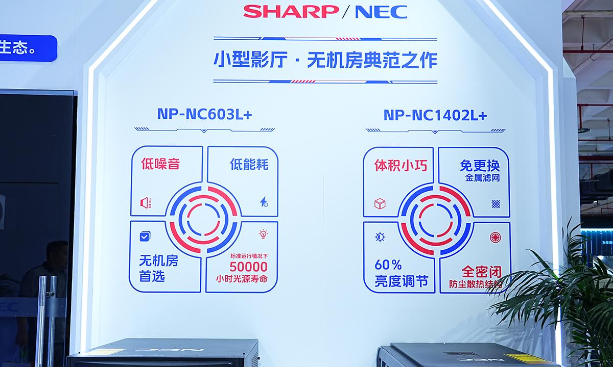 重构沉浸式观影体验 SHARP/NEC「绿色生态影院」闪亮 BIRTV 2025  第5张