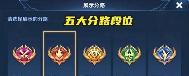 《王者荣耀》分路段位攻略（如何显示不同路段位）  第2张